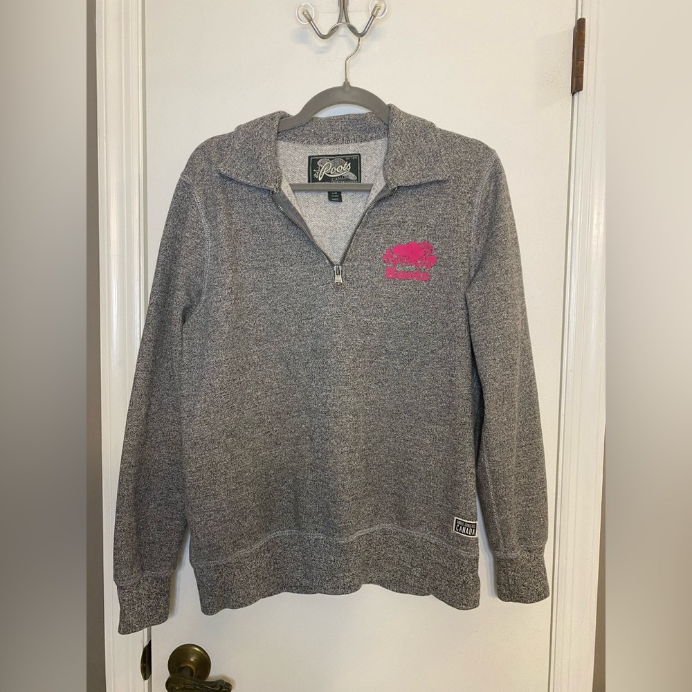 ROOTS Canada Women’s Quarter Zip Size L